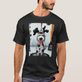 Dalmatian dog artwork puppy T-Shirt (Vorderseite)