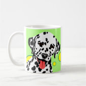 Dalmatian Dog Breed Kaffeetasse (Links)