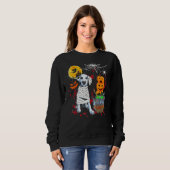 Dalmatian Dog Halloween Costume Dog Sweatshirt (Vorne ganz)