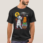 Dalmatian Dog Halloween Costume Dog T-Shirt (Vorderseite)