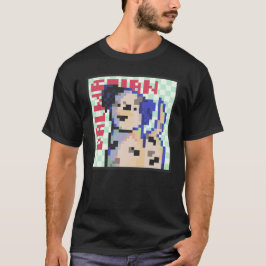 Dalmatian Dog, Pixel Art, Pixelart  T-Shirt