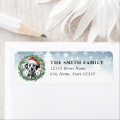Dalmatian Dog Return Address Labels (Insitu)