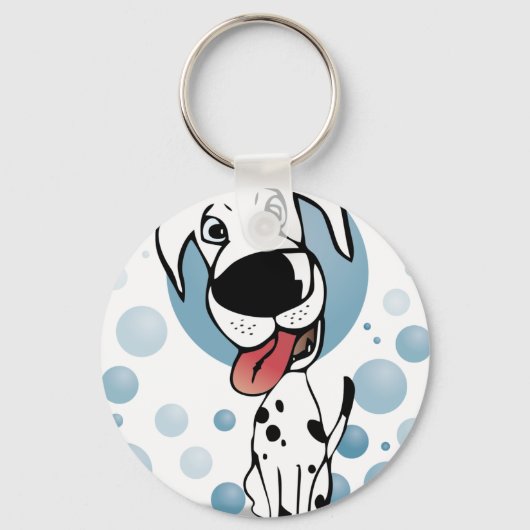 Dalmatian dog schlüsselanhänger (Vorderseite)