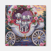 Dalmatian Dog Valentine's Day  Magnet (Vorne)