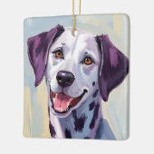 Dalmatian | Dog Watercolor Pet Painting Keramikornament (Links)