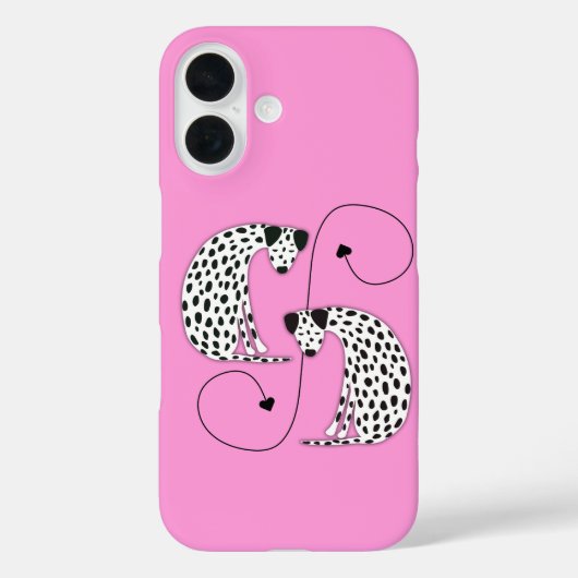Dalmatian dogs iPhone / iPad case (Rückseite)