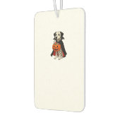 Dalmatian Halloween Vampire Dog with Pumpkin Baske Autolufterfrischer (Links)