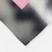 Dalmatian Heart Nose Fleecedecke (Ecke)