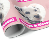Dalmatian Heart Nose Geschenkpapier (Rolleneckpunkt)
