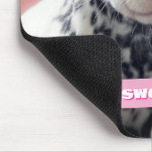 Dalmatian Heart Nose Mousepad (Ecke)