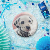 Dalmatian Heart Nose Pappteller (Party)