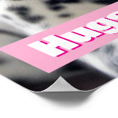 Dalmatian Heart Nose Poster (Ecke)