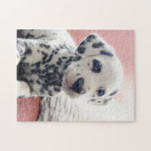 Dalmatian Heart Nose Puzzle (Horizontal)