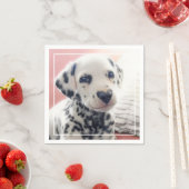 Dalmatian Heart Nose Serviette (Beispiel)