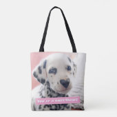 Dalmatian Heart Nose Tasche (Rückseite)