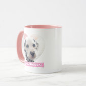 Dalmatian Heart Nose Tasse (Vorderseite Links)