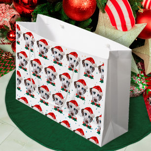 Dalmatian-Hunderasse Weihnachten Große Geschenktüte