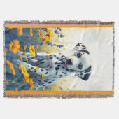 Dalmatian in the flowers decke (Vorderseite)