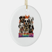 Dalmatian Keramik Ornament (Rechts)
