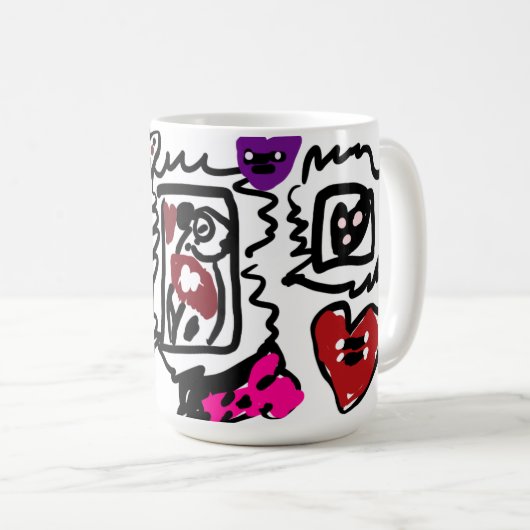 Dalmatian lovely  kaffeetasse (VorderseiteRechts)