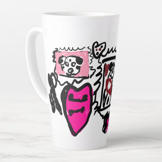 Dalmatian lovely  milchtasse (Linke Ecke)