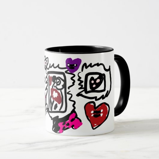 Dalmatian lovely  tasse (VorderseiteRechts)