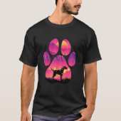 Dalmatian Paw Mom Dad Dog Women Men T-Shirt (Vorderseite)