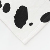 Dalmatian Print Blanket Fleecedecke (Ecke)