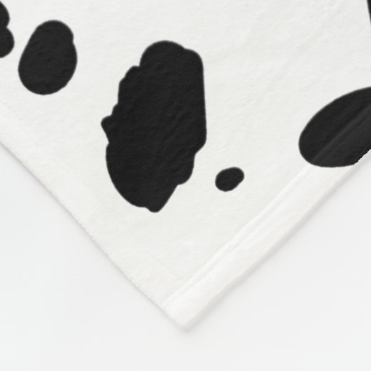 Dalmatian Print Blanket Fleecedecke (Ecke)