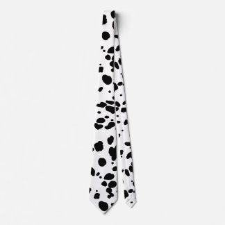 Dalmatian Print Krawatte