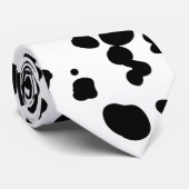 Dalmatian Print Krawatte (Gerollt)