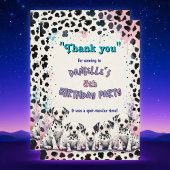 Dalmatian Puppy Spot-tacular Birthday Dankeskarte