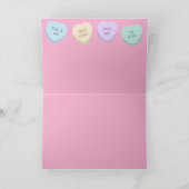 Dalmatian Valentine Card Feiertagskarte (Innenseite)