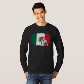 Dalmatian vintage Mexico Mexican flag dog T-Shirt (Vorne ganz)