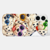 Dalmatian-Welpen-Stapel Case-Mate iPhone Hülle (Rückseite (Horizontal))