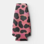 DalmatiDalmatian Schwarz und Rot Flaschenkühler (Vorderseite)