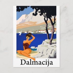 Dalmatien, Kroatien Postkarte