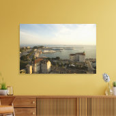 Dalmatien, Split. Sicht auf Riva Leinwanddruck (Insitu (Wohnzimmer))