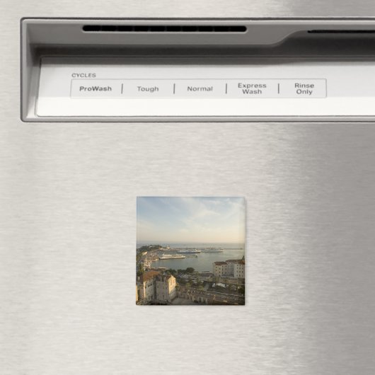 Dalmatien, Split. Sicht auf Riva Magnet (In Situ (Geschirrspüler))