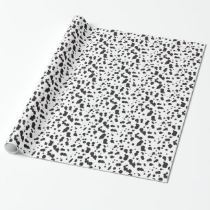 Dalmatine Dots Muster Geschenkpapier