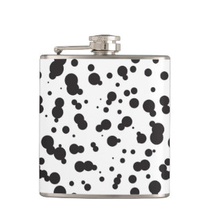 Dalmatine Punkt-Muster Flachmann