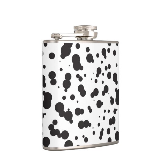 Dalmatine Punkt-Muster Flachmann (Rechts)