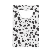 Dalmatine Punkt-Muster Geldbeutel Flaschenöffner (Vorderseite)