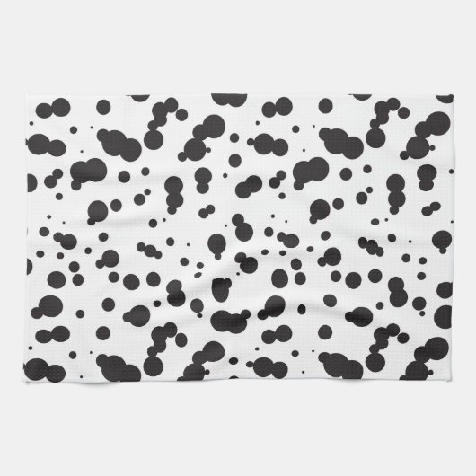 Dalmatine Punkt-Muster Handtuch (Horizontal)