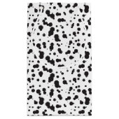 Dalmatine Punkt-Muster Kleine Geschenktüte (Rückseite)