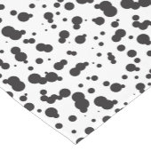 Dalmatine Punkt-Muster Kurzer Tischläufer (Ecke)