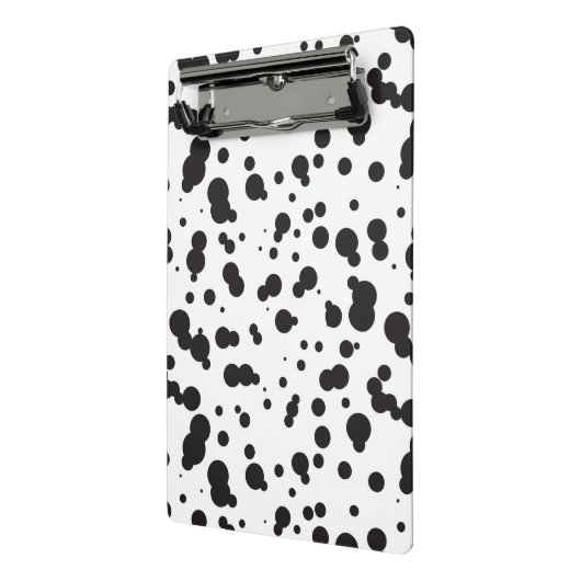 Dalmatine Punkt-Muster Mini Klemmbrett (Gewinkelt2)
