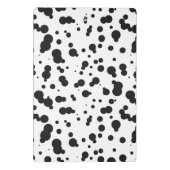 Dalmatine Punkt-Muster Mini Klemmbrett (Rückseite)