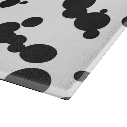 Dalmatine Punkt-Muster Schneidebrett (Ecke)