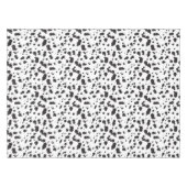 Dalmatine Punkt-Muster Tischdecke (Vorderseite (Horizontal))